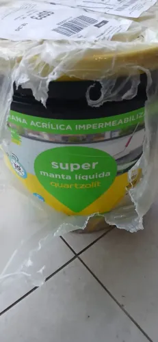 Super Manta Líquida Branca (Balde 12kg) - WEBER QUARTZOLIT