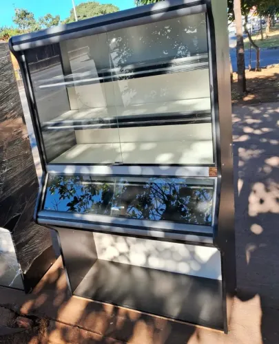 Vasca para Pães Venix Nova 1,20 m de largura. Cor preta