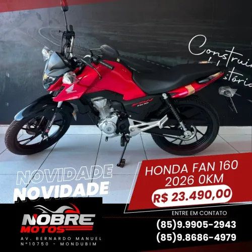 Honda Fan 160 2026 - 0km