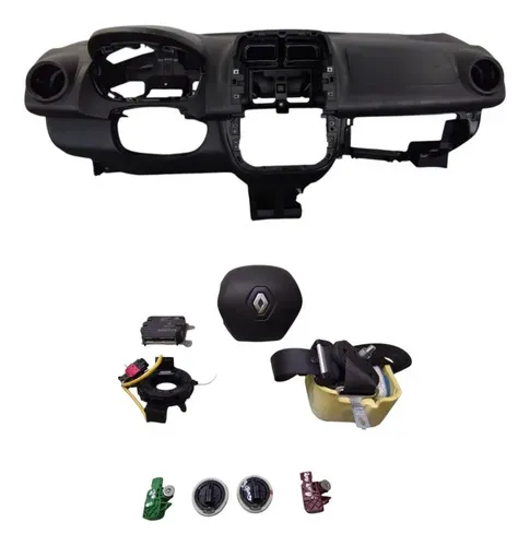 Kit Painel Interno Tabelier Kwid 1.0 19/20 Preto