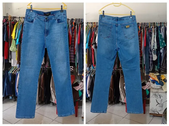 USADA CALÇA JEANS MASC TAM 44