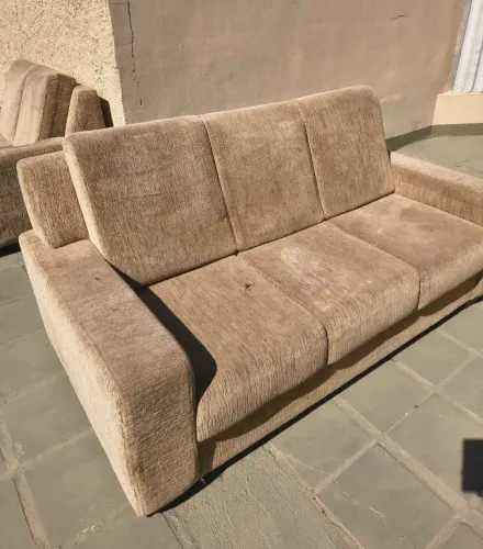 Jogo de Sofa Retrátil dois e tres lugares.