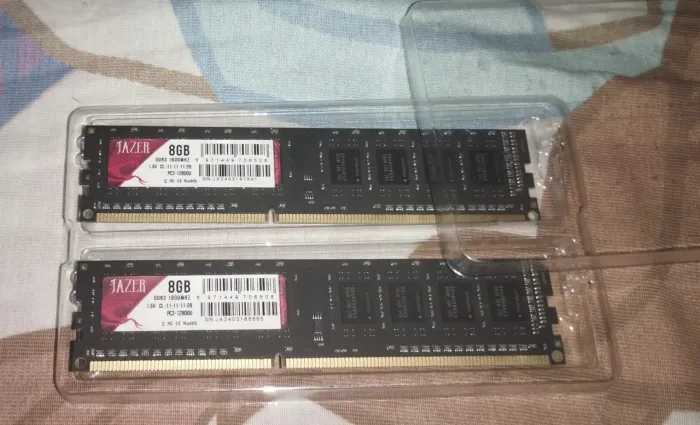 DDR3 novas nem dez dias de uso