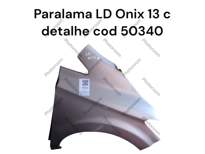 Paralama direito Onix 13 c detalhe