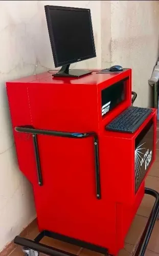 Alinhadora 3d sun mais rampa de alinhamento sun ótimo estádo