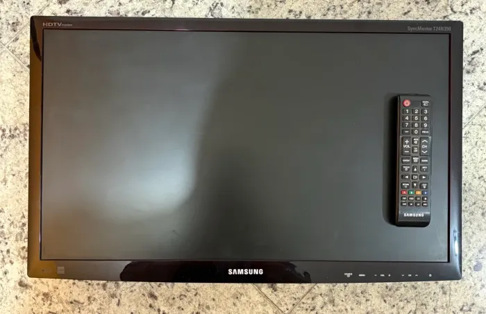 Monitor TV Samsung 24" SyncMaster T24B350 Full HD + Controle Remoto