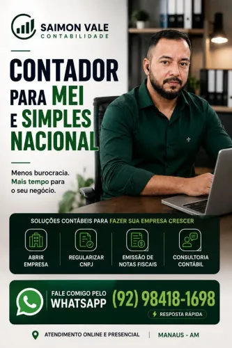 Contador para MEI e Simples Nacional | Manaus