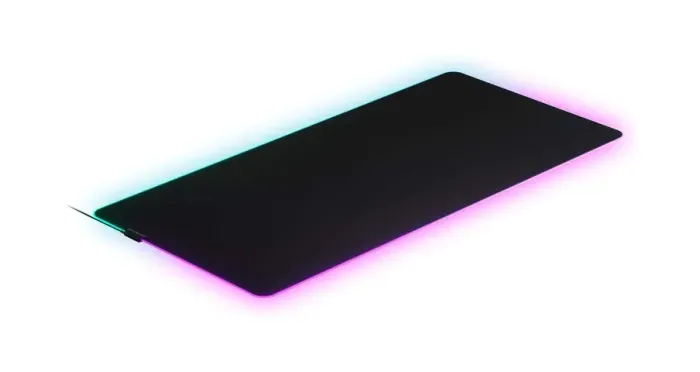 SteelSeries QcK Prism RGB Gaming Mouse Pad - Pano 3XL - Otimizado para Sensores de Jogos 