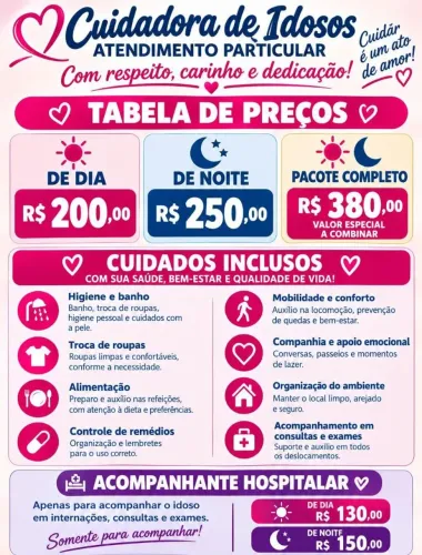 Cuidadora de idoso