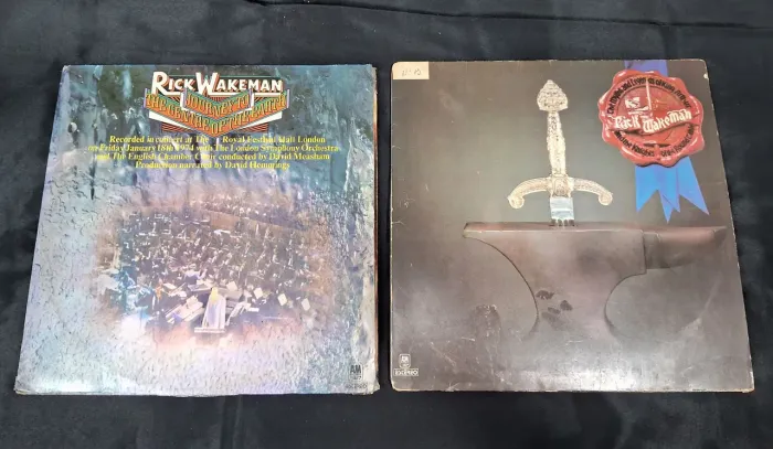 2 Lps Rick wakeman LER TODO O ANÚNCIO 