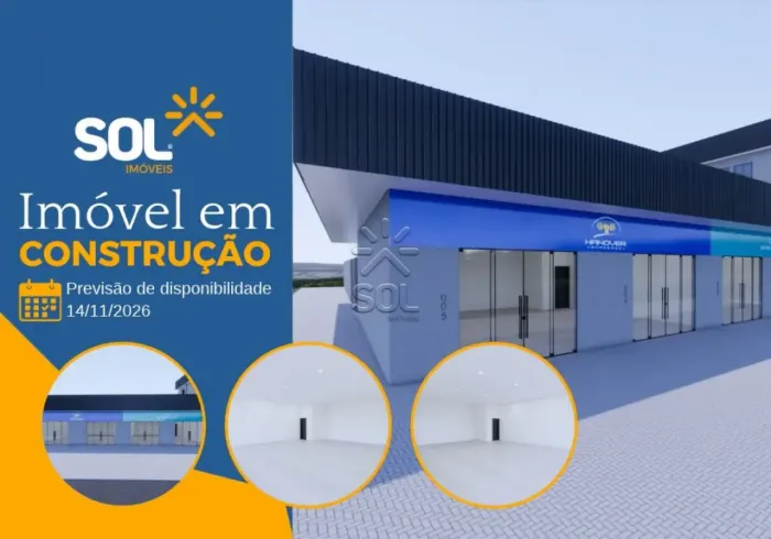 Sala comercial para locação no Porto Belo - Foz do Iguaçu/PR