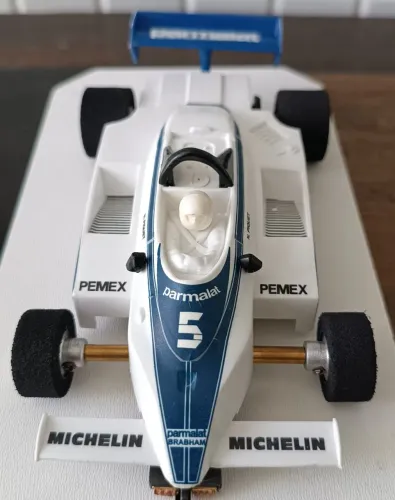 Autorama Estrela Carro F1 Brabham BT49 Parmalat Nelson Piquet