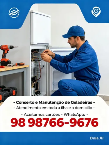 Conserto e manutenção em geladeiras