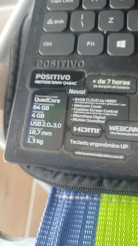 Notebook positivo funcionando perfeitamente só o teclado que tá ruim