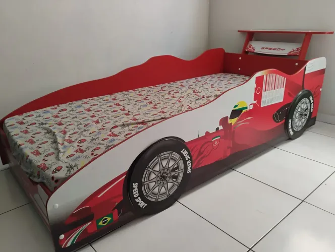 Cama Carro com Colchão