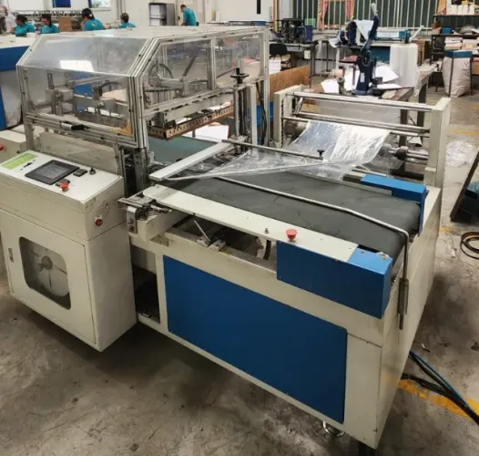 Maquina seladora em L Automatica com forno termo encolhivel