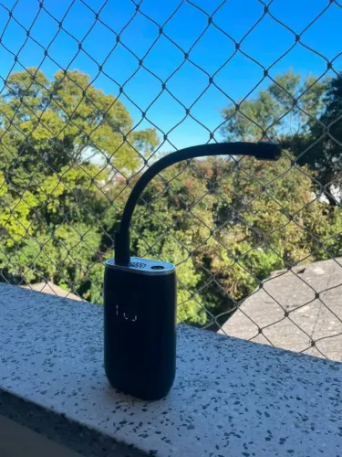 Mini Compressor de Ar Elétrico Portátil Recarregável
