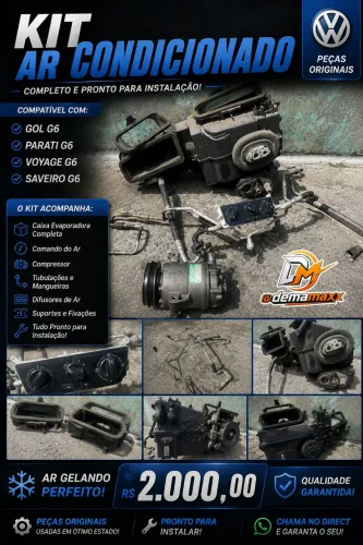  Peças gol ar condicionado gol Parati saveiro Voyage g6