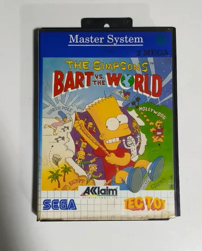 The Simpsons Bart vs The World Master System