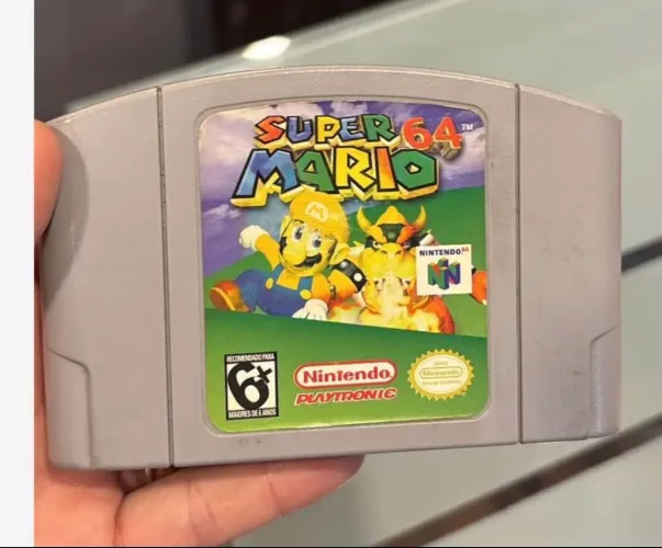Jogo Super Mario para Nintendo 64