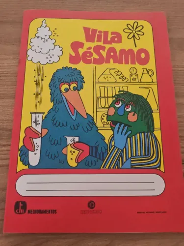 Caderno vintage Vila Sésamo (modelo A)