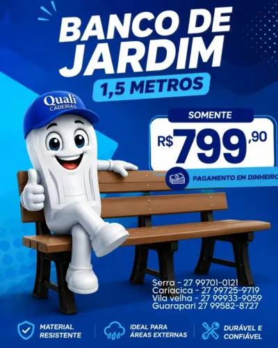 BANCO DE JARDIM 1,50