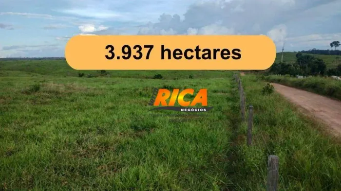 Vende-se Linda Fazenda com 3.937 Hectares por R$ 38.000.000 - Vista Alegre - Porto Velho/R