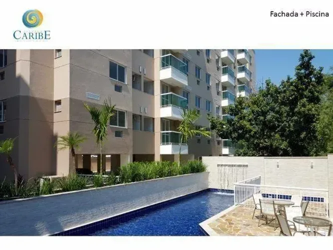 Village Caribe | Lindo 2 Quartos C/ Suíte - 62 m² - Armários Planejados