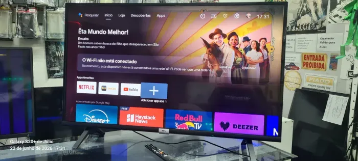 Smart tv TCL 43 polegadas 