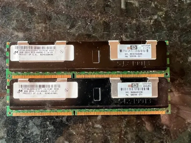Memória 8GB PC3 ECC