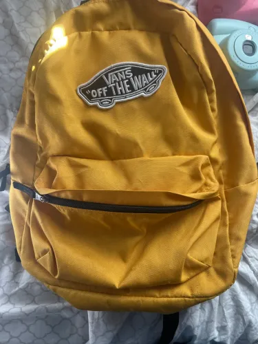 mochila vans amarela 