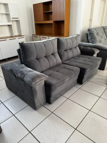 Sofá Retrátil Tóquio 3 Lugares 2,10m
