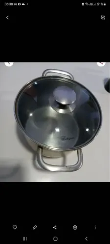 Panela inox grande 24cm fontignac