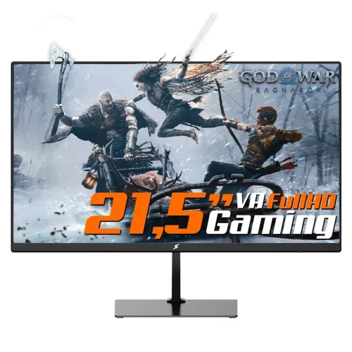 Monitor Gamer Superframe Views, 21,5 pol, Full hd, 75 hz, painel VA, HDMI/VGA SFV22H2F
