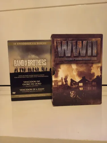 2 BOX DE SÉRIES WM DVD DE GUERRA