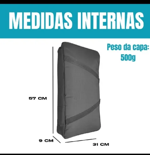 Bag para pedais e pedaleira