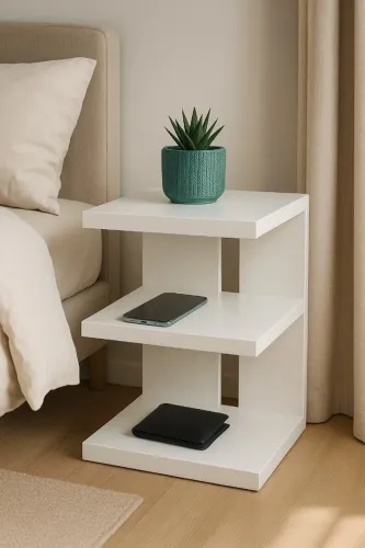 Mesa Cabeceira Minimalista