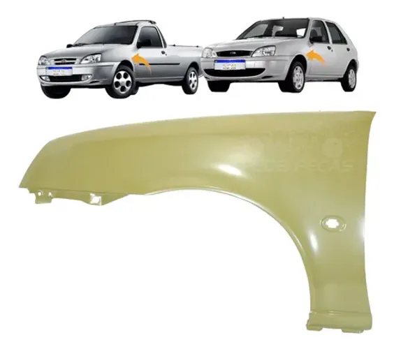 Paralama Ford Fiesta 2000 2001 2002 Courier 2000 A 2013 Le