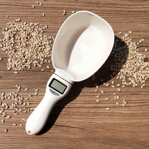 Colher Pegador Balança Precisão Digital Cozinha Ração Pet