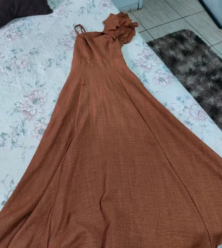 Desapego de vestido marrom