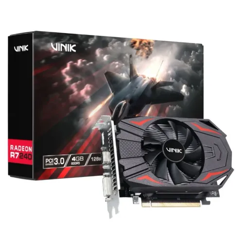 PLACA DE VÍDEO AMD RADEON R7 240 4GB VINIK