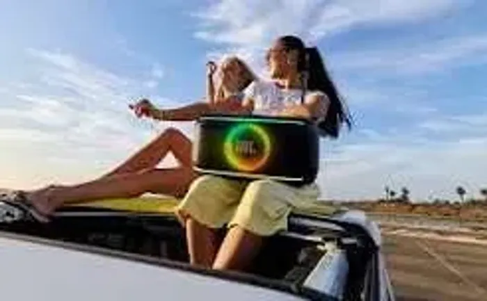 Caixa de Som JBL Partybox On The Go 2 Com Microfone