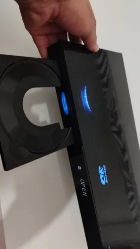 Blu-ray Samsung 3D + 2D BD-C6900 COM DEFEITO DE LEITURA APENAS