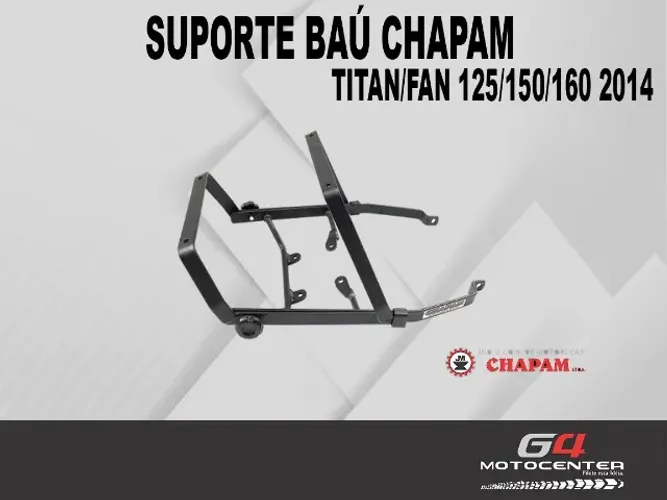 SUPORTE PARA BAU CARGA (MOTOBOY) A PARTIR DE R$199,00