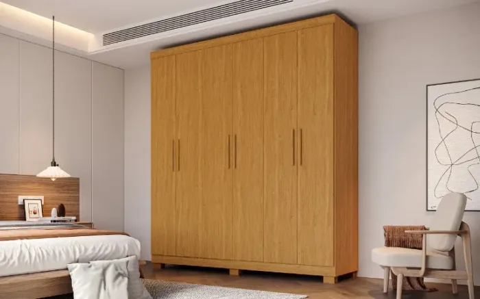 Guarda Roupa 6 Portas Lana ACP, 100% MDF