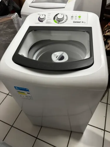 Lavadora de Roupas Consul 9kg CWB09BB Branca novinha (Obs: Usada apenas 2 vezes)