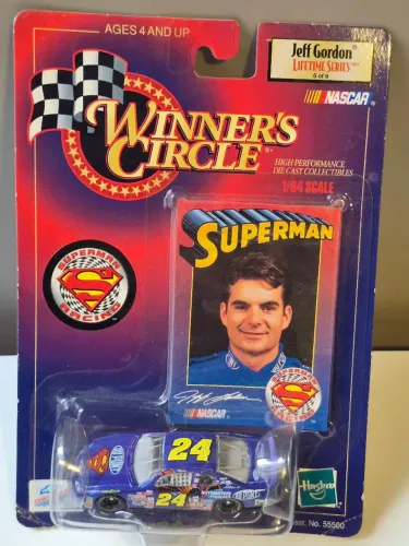 Miniatura Nascar Jeff Gordon Temática Superman