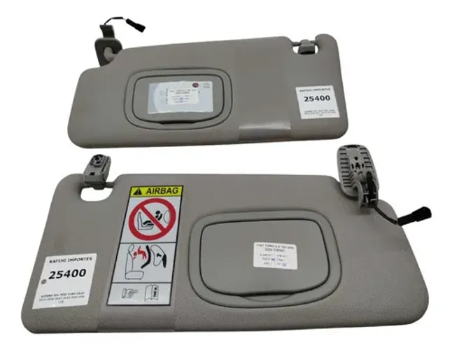 Quebra Sol Fiat Toro 2018 2019 2020 2021 2022 Par Com Luz