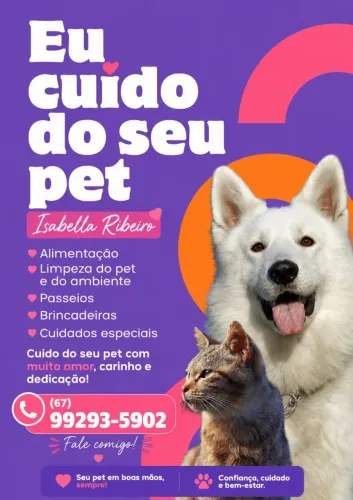 Cuidadora de Pets | PetSister