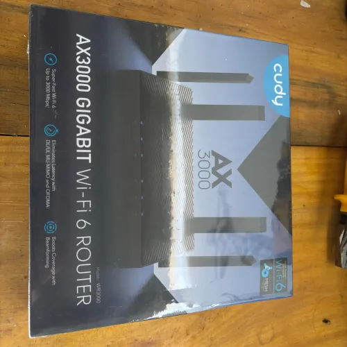 Roteador WIFI6 Gigabit - Cudy